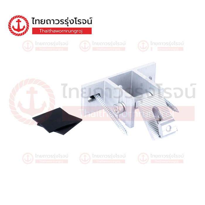 FRIENDLY อุปกรณ์ติดตั้งโซล่าเซลล์ ขาปรับยึดรางแบบปรับองศา (ADJUSTABLE FRONT LEG)
