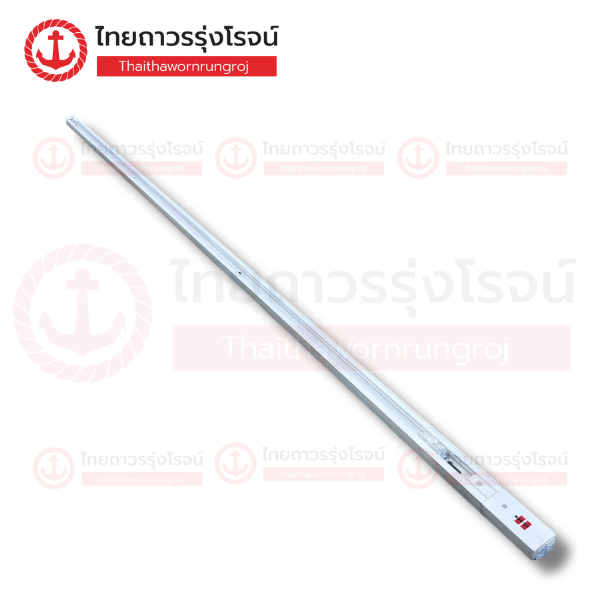 HI-TEK รางไฟอลูมิเนียมพร้อมหัวจ่าย 2เมตร สีขาว HAFT00020W