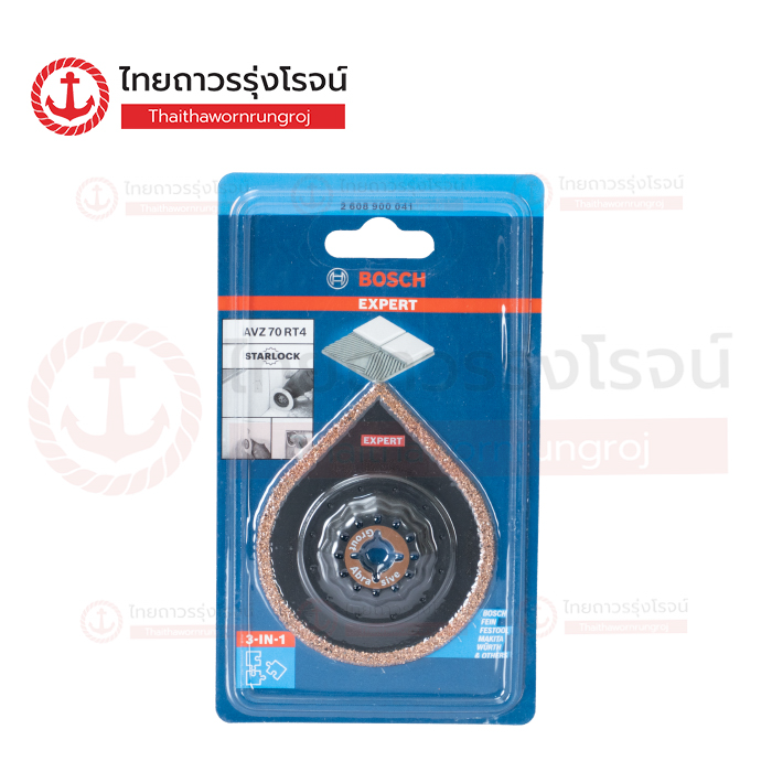 BOSCH Expert ใบขัด Starlock AVZ 70 RT4 (ขัดลอก,ตัดยาแนว) 2608900041