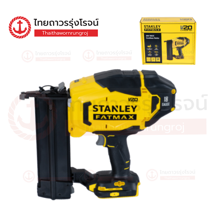 STANLEY เครื่องยิงตะปูไร้สาย 20v 18GA SCN618-B1 (เครื่องเปล่า)*