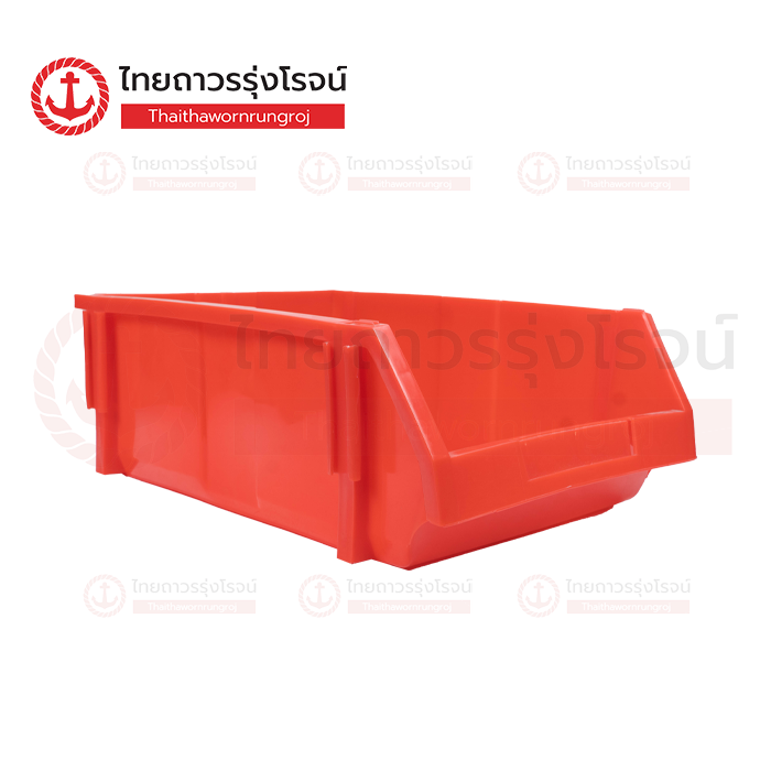 (D.) FRIENDLY กล่องอะไหล่แบบต่อได้ A7 สีแดง 632x410x225mm (ไม่รวมข้อต่อ)