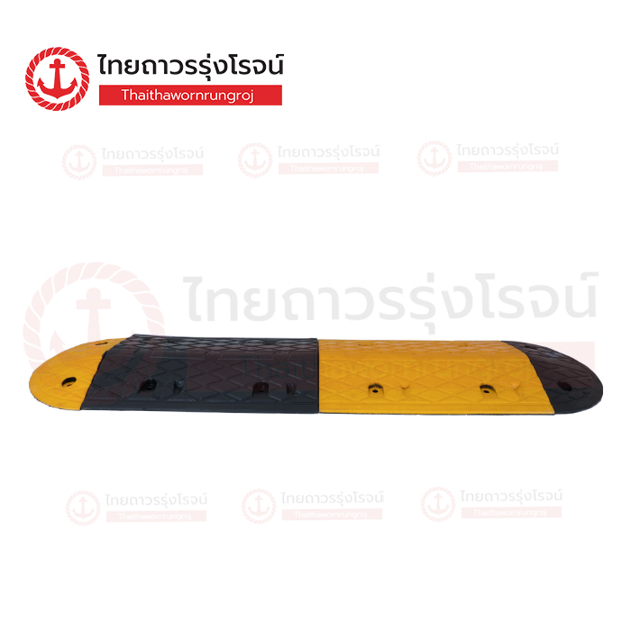 FRIENDLY ยางชลอความเร็ว กว้าง 35cm สูง 5cm ยาว 50cm สีดำ ไม่มีแถมพุก 500x350x50mm 3.5kg SH-50A 