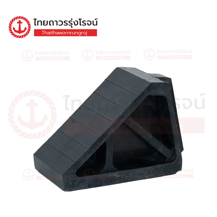 FRIENDLY ยางหนุนล้อ สีดำ กว้าง 15cm สูง 10cm ยาว 22cm 1.9kg WS-20A