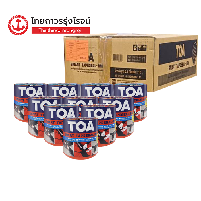 TOA Smart Tapeseal แผ่นยางปิดหลังคา 10cm.x3m. สมาร์ท เทปซีล บีเอ็ม