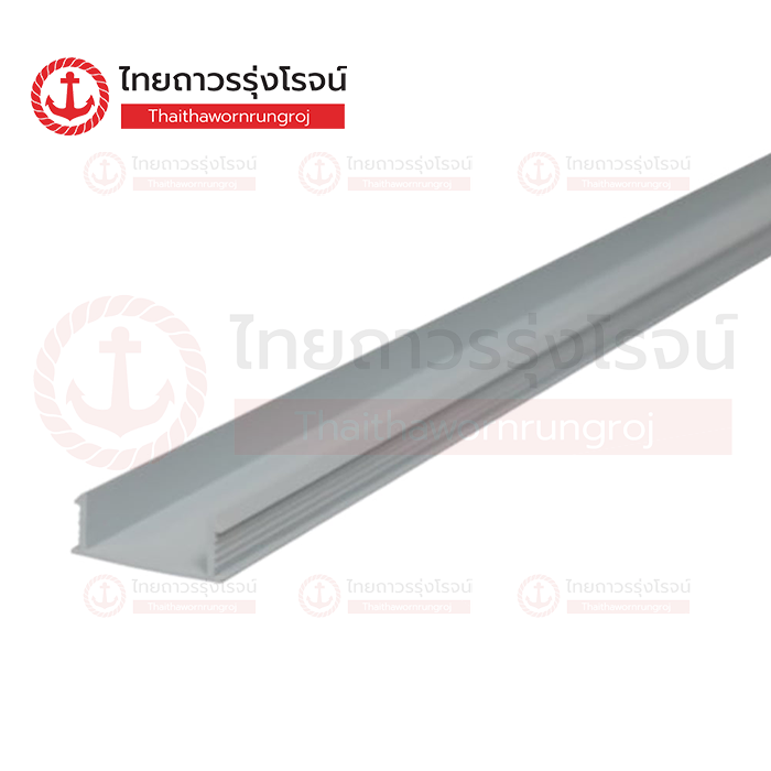 PVC ร่อง25x2เมตร สีขาว (100เส้น)