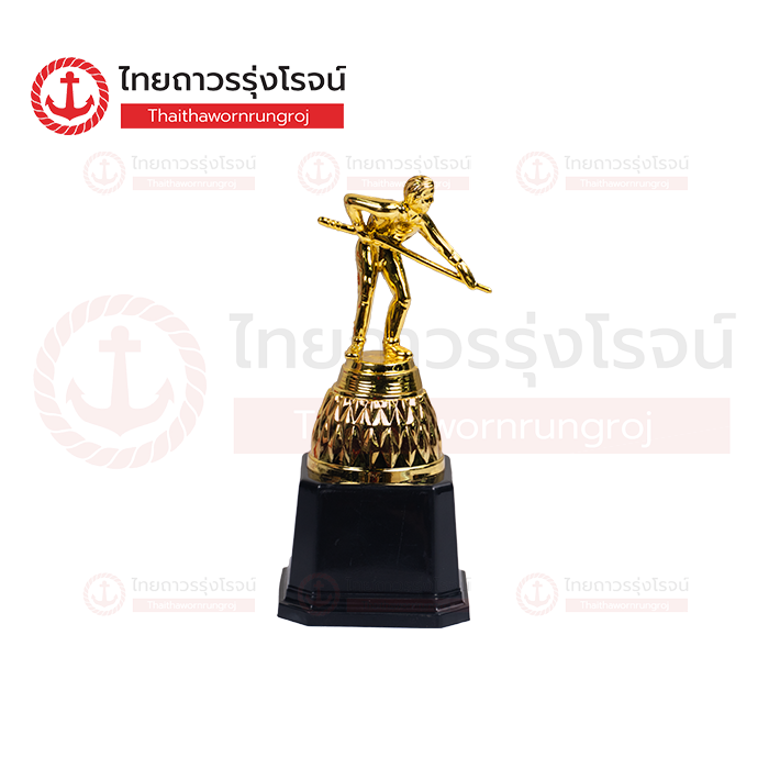 FRIENDLY ถ้วยรางวัล สีทอง 20.5cm JZ19715-1G