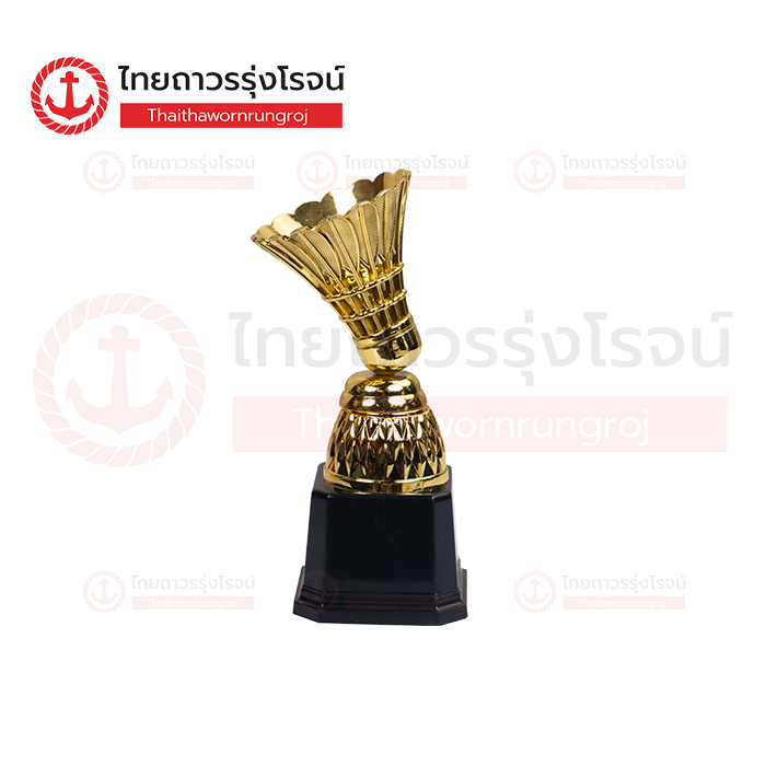 FRIENDLY ถ้วยรางวัล สีทอง 18cm JZ2429-C