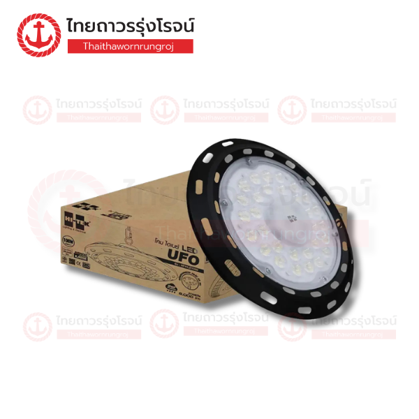 (D) HI-TEK โคมไฮเบย์ LED UFO 100w เดย์ไลท์ HFIHE0100D