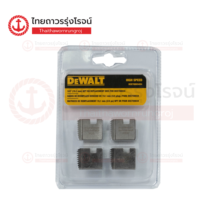 DEWALT ฟันต๊าป 3/4นิ้ว DCE700034B4