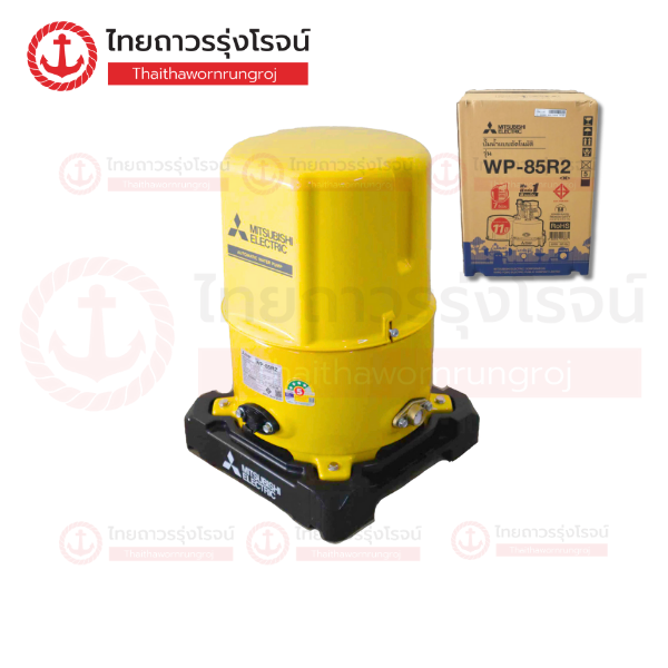 MITSUBISHI ปั๊มน้ำอัตโนมัติ ถังกลม WP85R2